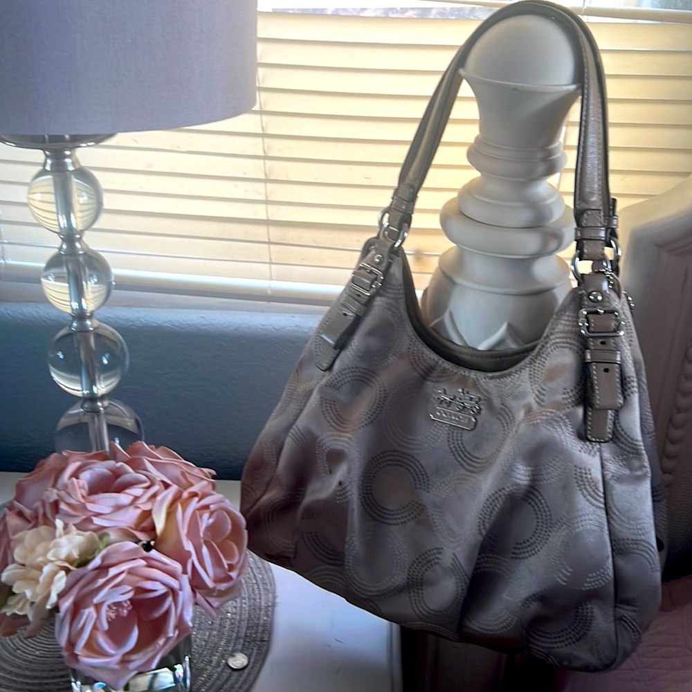 Original Vintage Coach Madison Straps Bobo Handbag